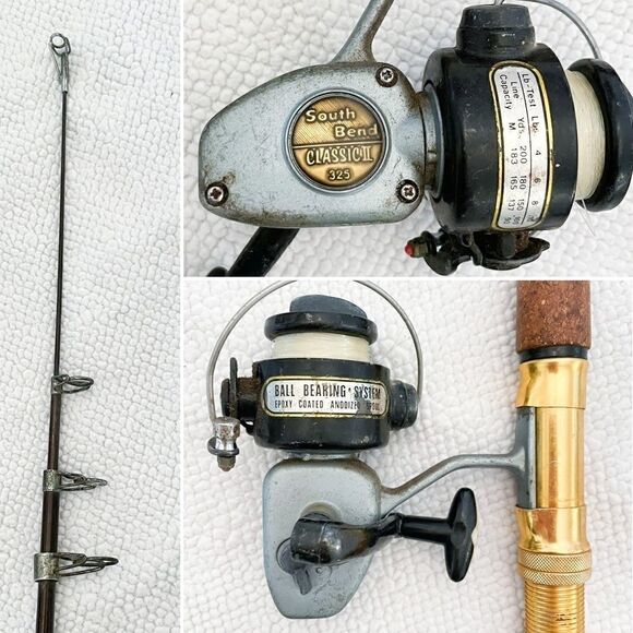 Vintage South Bend Rod & Reel Telescoping Fishing Pole - Picture 6 of 6